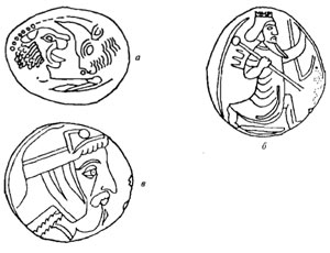 лидийская монета из сокровищницы