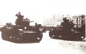 Через несколько дней эти танки будут защищать Москву