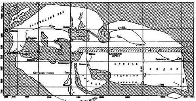 Карта ойкумены Эратосфена