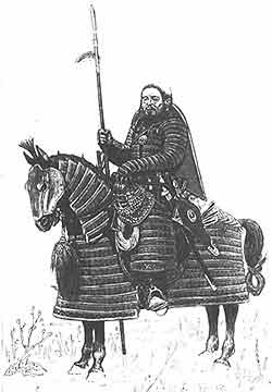 Копейщик монгольской тяжелой конницы.