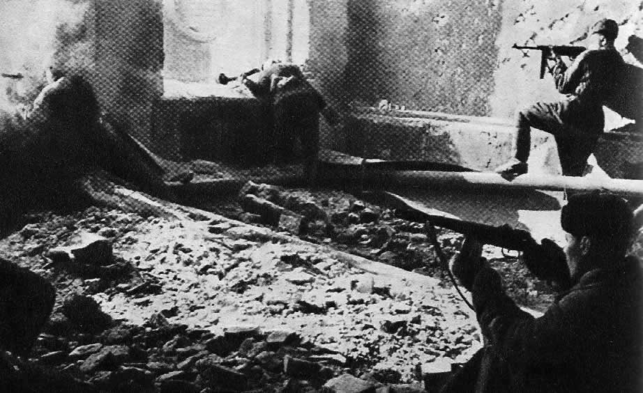 Бой в районе завода «Красный Октябрь». Сентябрь 1942 г