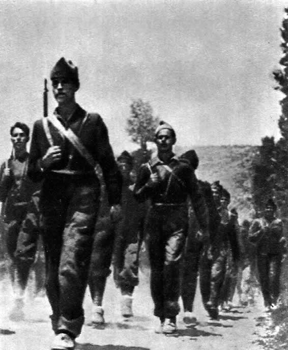 Партизаны Югославии в походе. Лето 1942г.