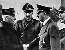 Встреча Петэна и Гитлера в Монтуаре. 24 октября 1940г.