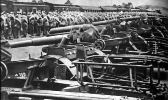 Прибытие испанских «добровольцев» в Германию. Июль 1941 г.