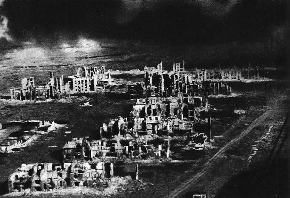 Так выглядел Сталинград после окончания боев. Февраль 1943 г.