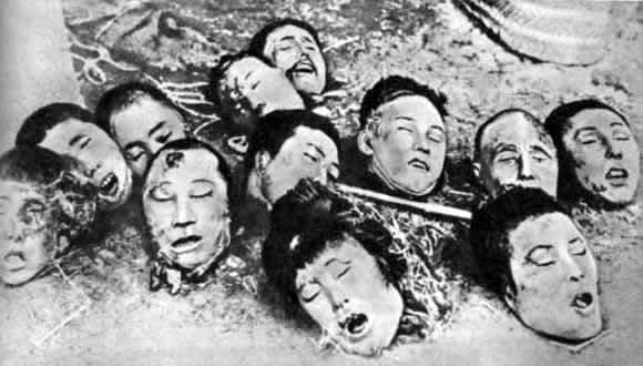 Жертвы злодеяний японских империалистов в Маньчжурии